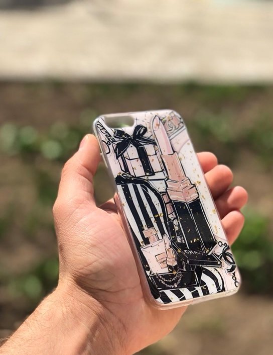 Накладка Fantastique 3D с блестками Xiaomi Redmi 6A Fashion