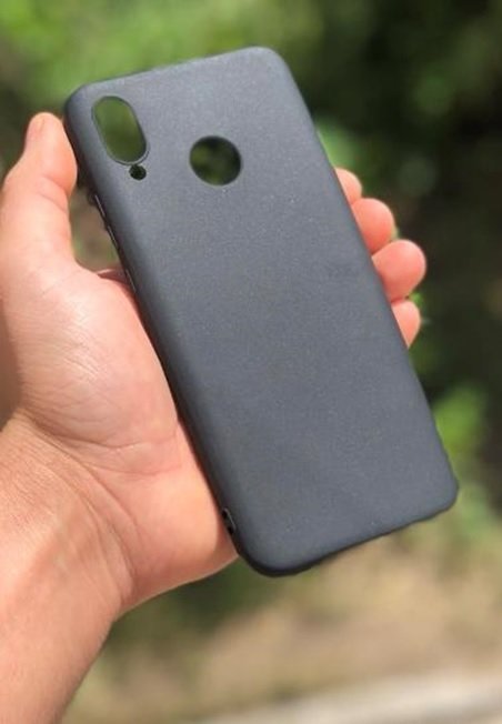 Накладка TPU МАТОВАЯ Xiaomi Mi8 Lite черная