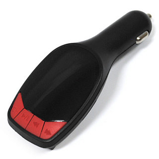 FM-модулятор MicroSD/USB/AUX пульт KD-626 черный