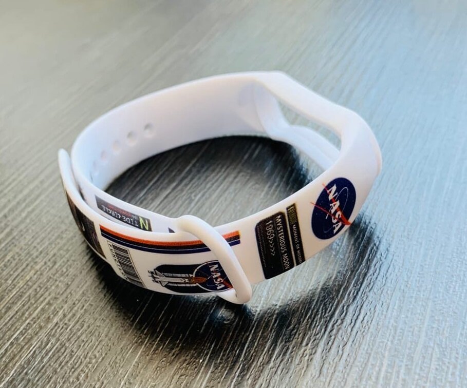 Ремешок WB01 силиконовый для Xiaomi Mi Band 5 (022)