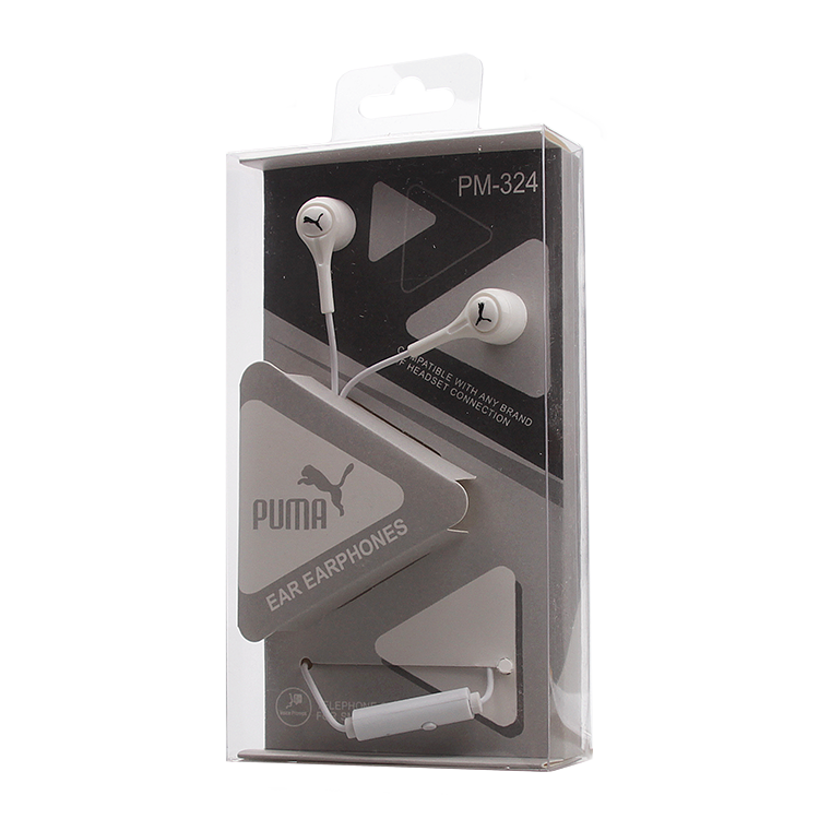 Гарнитура MP3 ReplicaPU PM-324 с кнопкой ответа белая