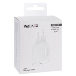 Сетевой адаптер WALKER WH-39 1*Type-C PD25W, белый