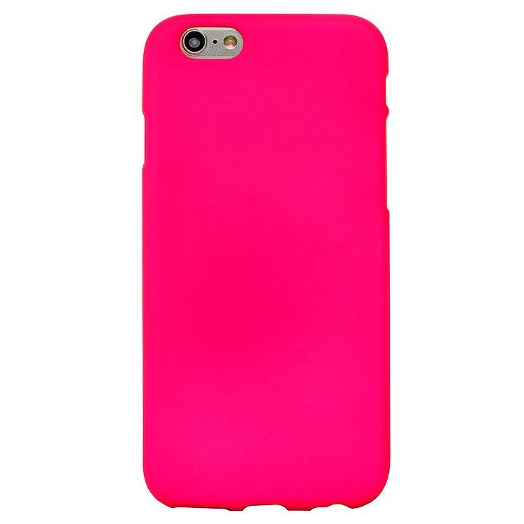 Накладка SC092 Neon iPhone 6 розовая