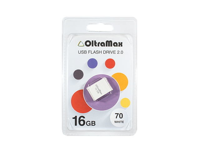 OltraMax USB 16GB mini 70 White
