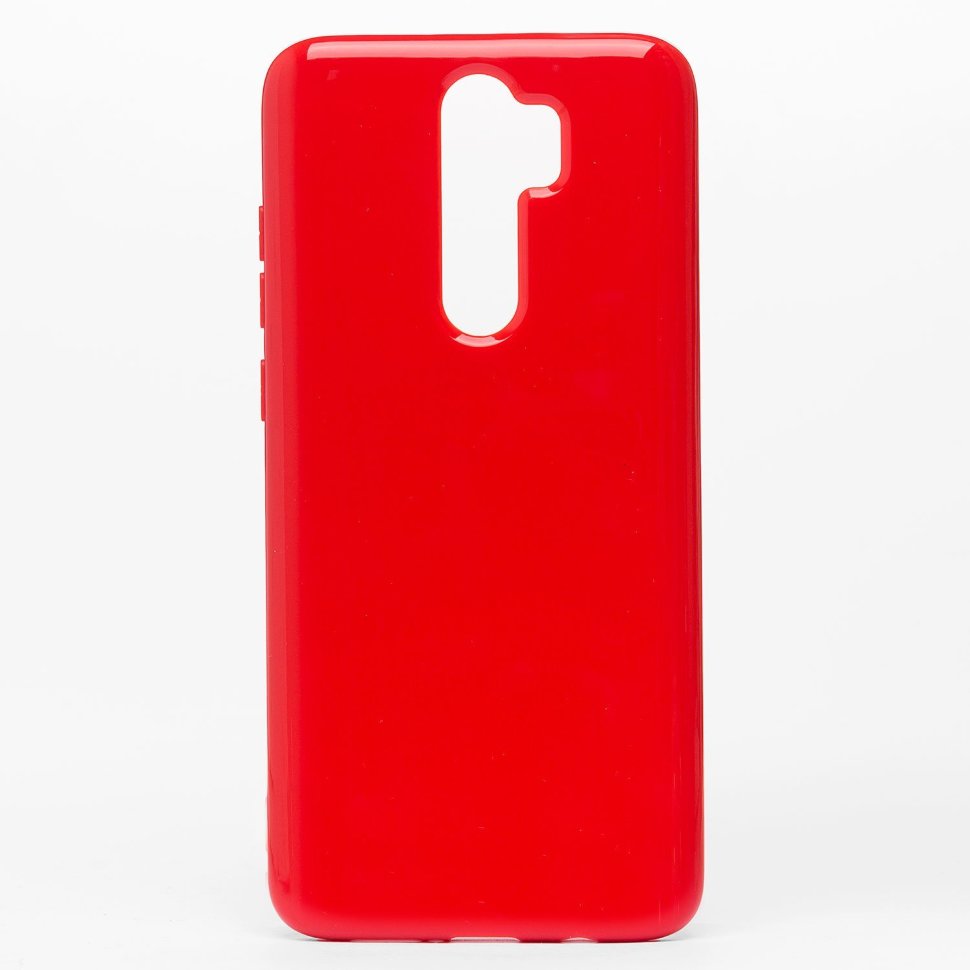 Накладка SC158 Xiaomi Redmi Note 8 Pro Глянец красная