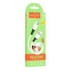 Кабель USB - Type-C HOCO X82 Silicone, 1 метр, белый