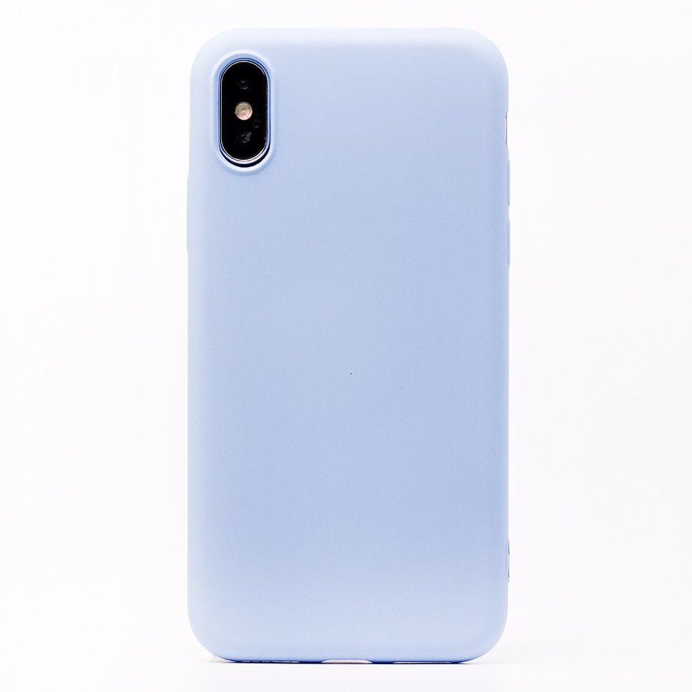 Накладка Activ Full Original Design для Apple iPhone X/XS (light blue)