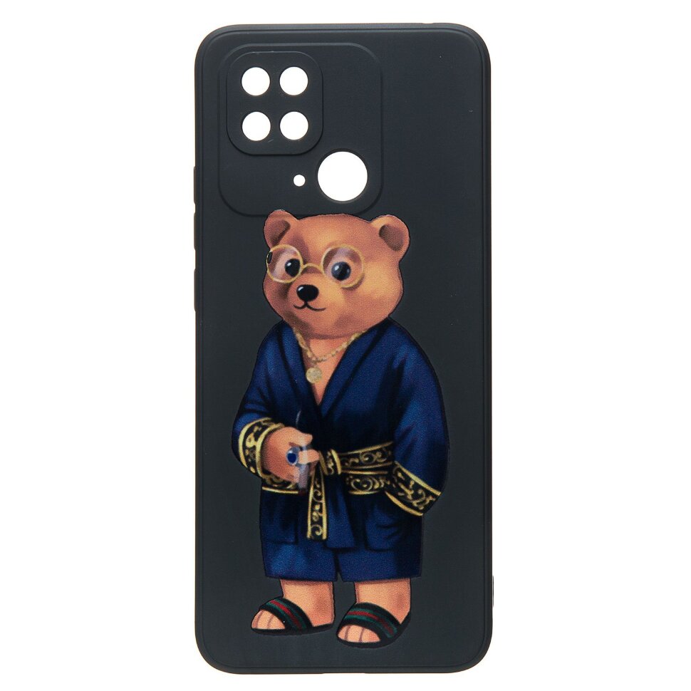 Накладка SC307 Xiaomi Redmi 10C (003) black