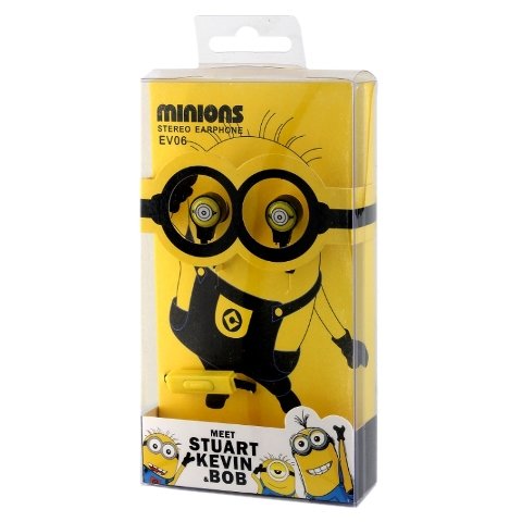 Наушники MP3 "МИНЬОН" EV06 черная
