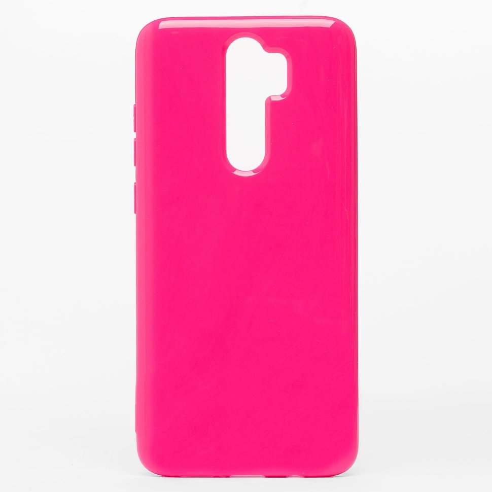 Накладка SC158 Xiaomi Redmi Note 8 Pro Глянец розовая