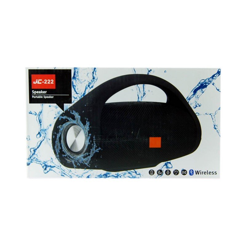 Колонка Bluetooth JC222 черная
