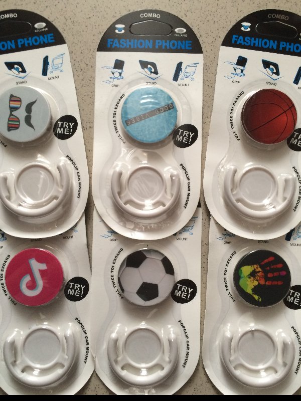 Держатель для телефона POPSOCKETS PS2 с доп.держателем Узор 2