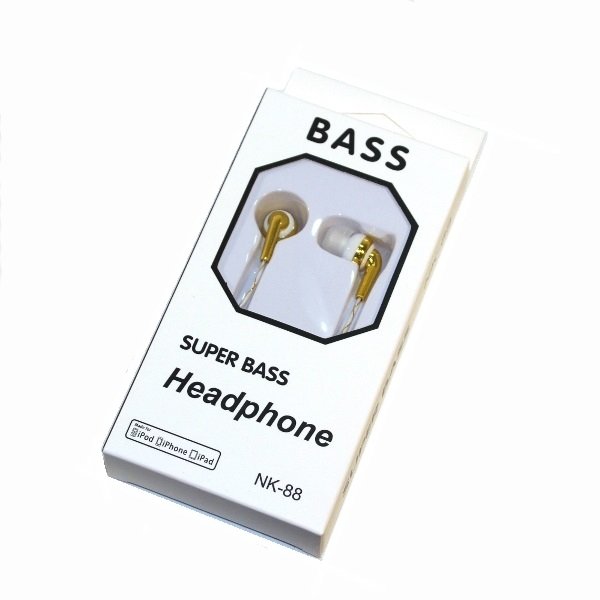 Наушники MP3 SUPER BASS NK-88 золото