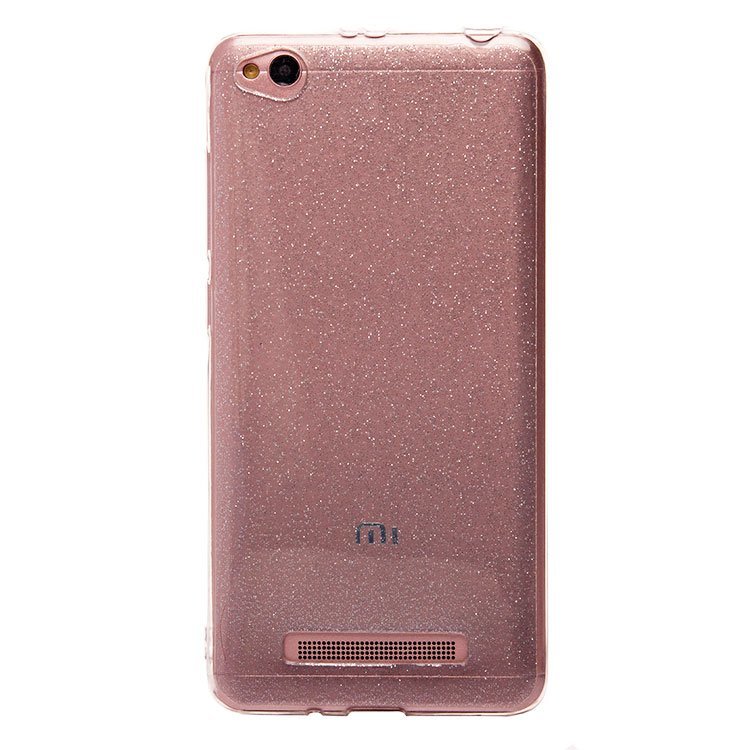 Накладка силиконовая  Glamour Xiaomi Redmi 4A silver