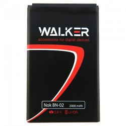 АКБ WALKER Nokia BN-02 XL 2000mAh