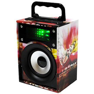 Колонка VB02035-16/2 (3+3 Вт) USB+TF+FM с рисунком