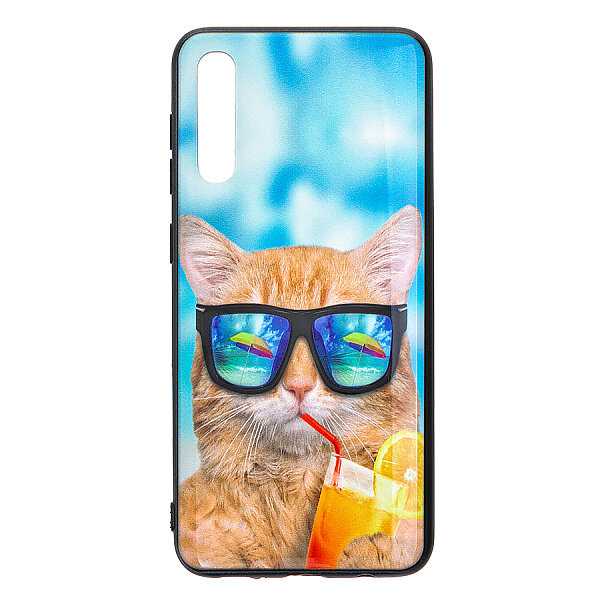 Накладка С Рисунком Huawei Honor 8A/Y6 2019 Кот в очках