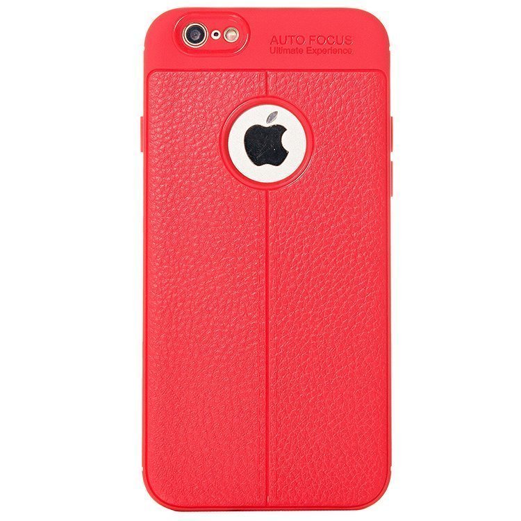 Накладка The Ultimate experience Leather iPhone 7/8 красная
