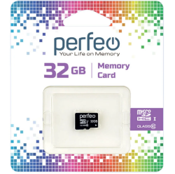 Perfeo microSD 32GB High-Capacity (Class 10) без адаптера