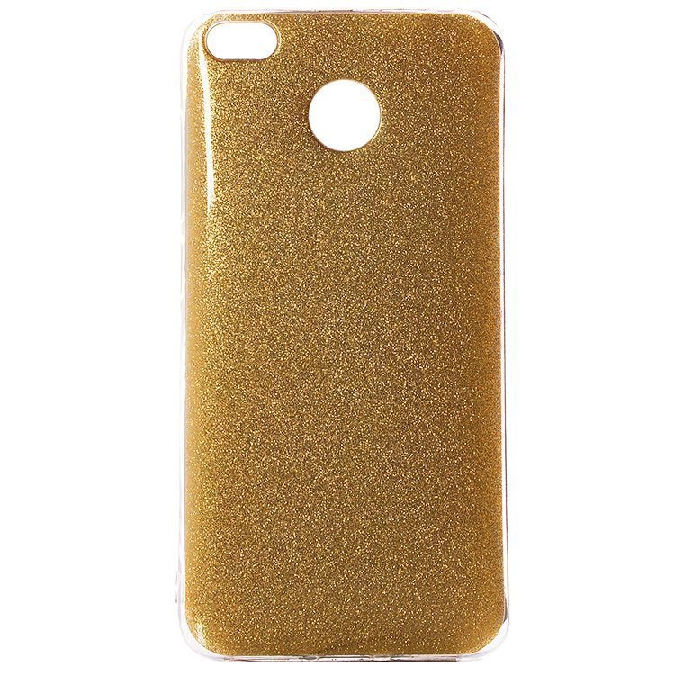 Накладка силиконовая  Glamour Xiaomi Redmi 4X gold