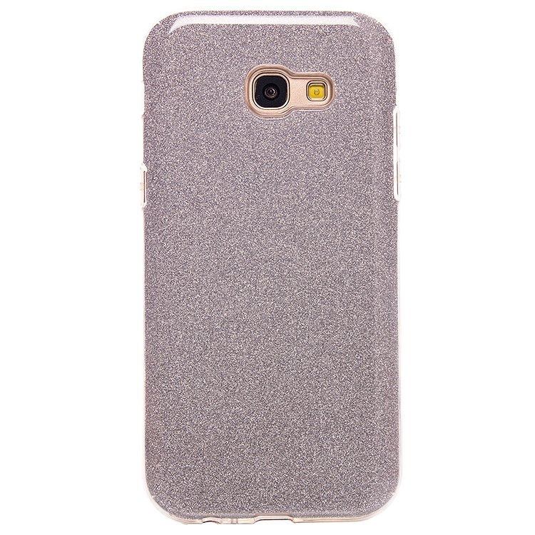 Накладка SC097 БЛЕСТКИ 3в1 Samsung A520 Galaxy A5 2017 (silver)