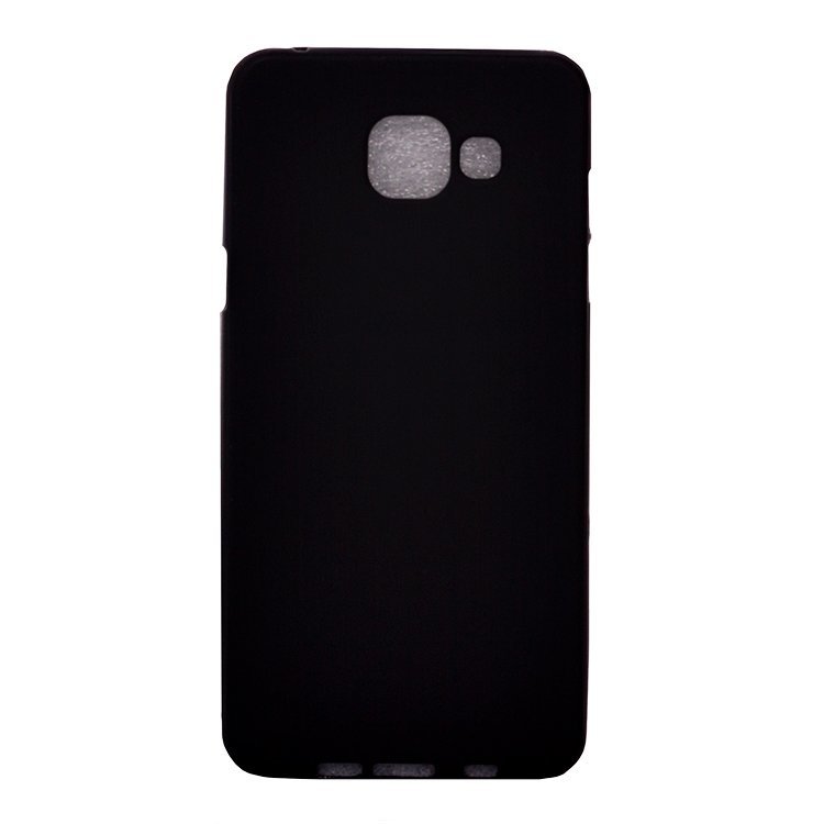 Накладка силиконовая МАТОВАЯ Samsung A5 2016 (A510) черная