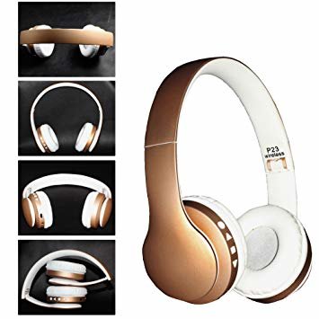 Наушники полноразмерные BLUETOOTH P23Le золото