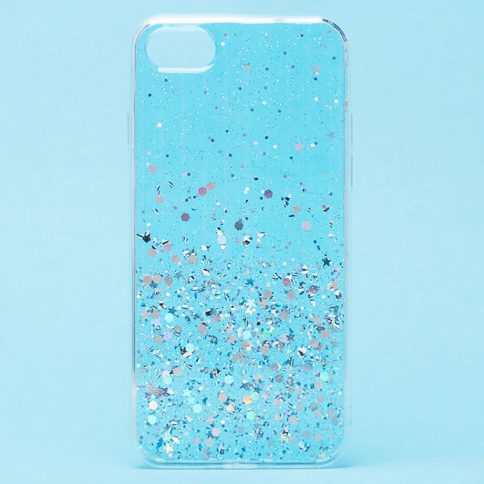 Накладка SC223 iPhone 7/8/SE 2020 (light blue)