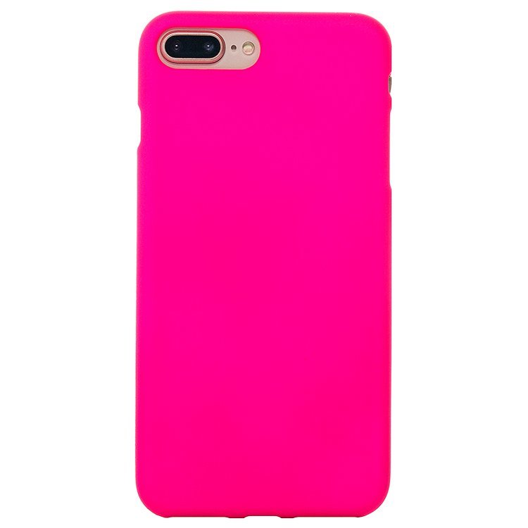 Накладка SC092 Neon iPhone 7 Plus розовая