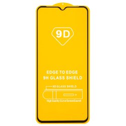 Стекло 9D "Full glue" для Xiaomi Redmi A1+/A2+, тех.упаковка (желтая подложка)