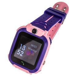 Смарт-часы H100 детские,1,44", SIM, камера, розовые