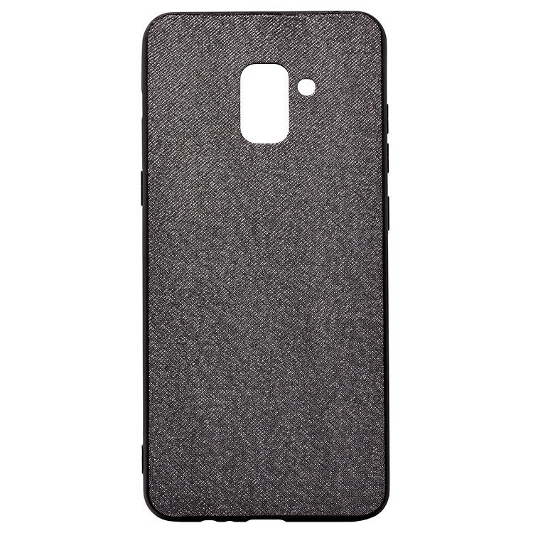 Накладка SC126 Samsung A730 Galaxy A8 Plus 2018 (002) серая