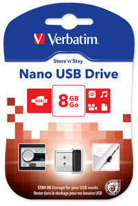 Verbatim USB 8GB NANO Black
