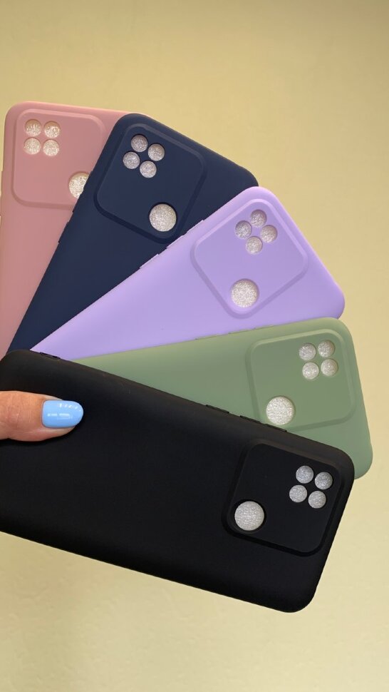 Накладка TPU МАТОВАЯ Xiaomi Redmi 10A/Redmi 9C черная