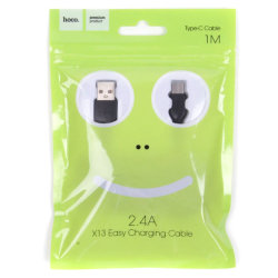 Кабель USB - Type-C HOCO X13 Easy charging черный