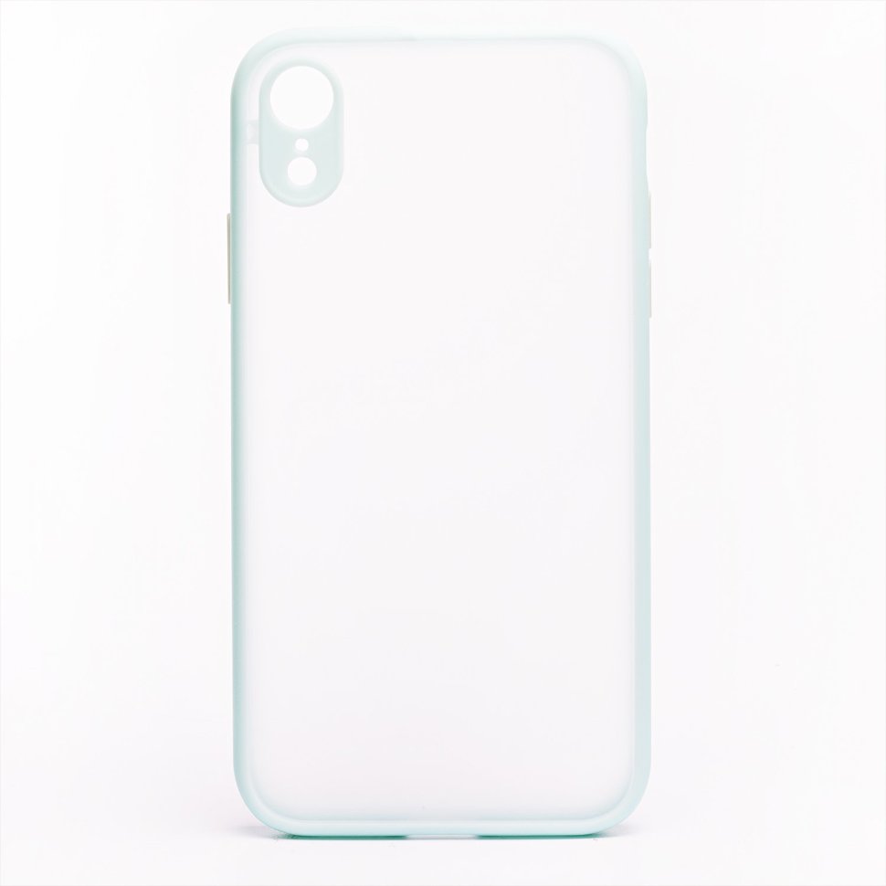 Накладка PC041 iPhone XR (light blue/white)