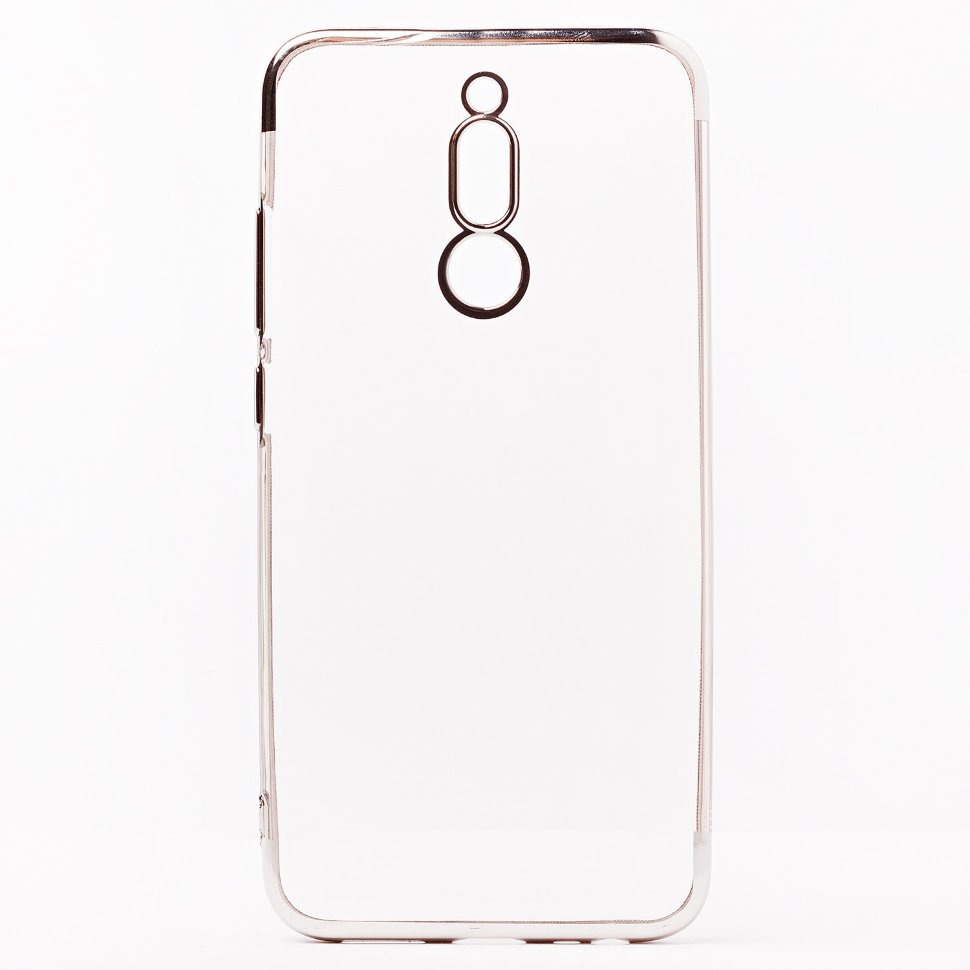 Накладка SC152 Xiaomi Redmi 8 серебристый ободок