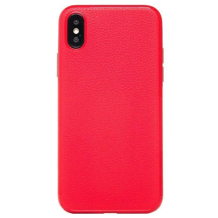 Накладка SULADA с магнитом iPhone X красная