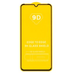 Стекло 9D "Full glue" для Xiaomi Redmi 10C, тех.упаковка (желтая подложка)