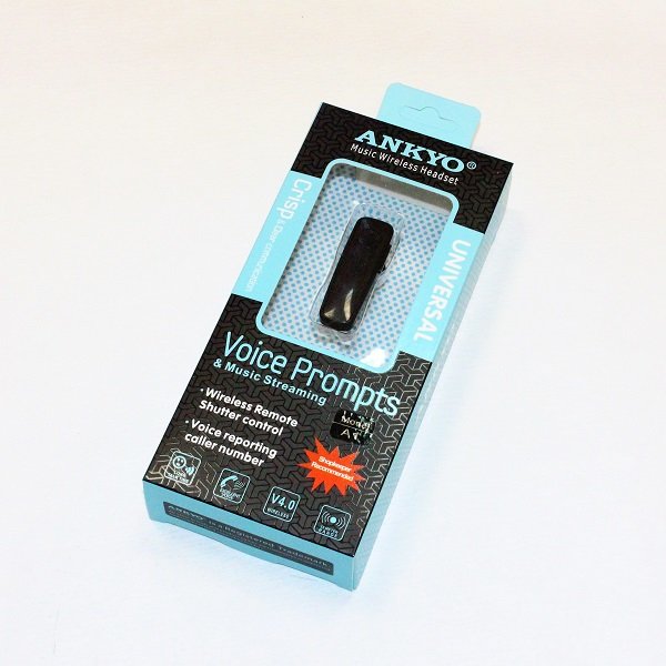BLUETOOTH-гарнитура +музыка ANKYO A-1 №2 черная