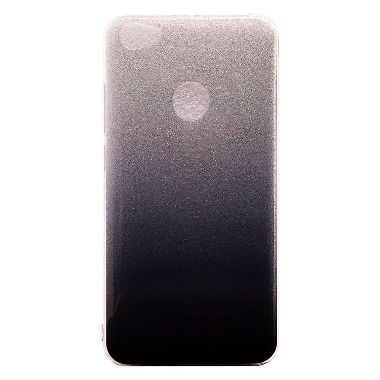 Накладка силиконовая  Glamour Xiaomi Redmi Note 5A Prime black/silver