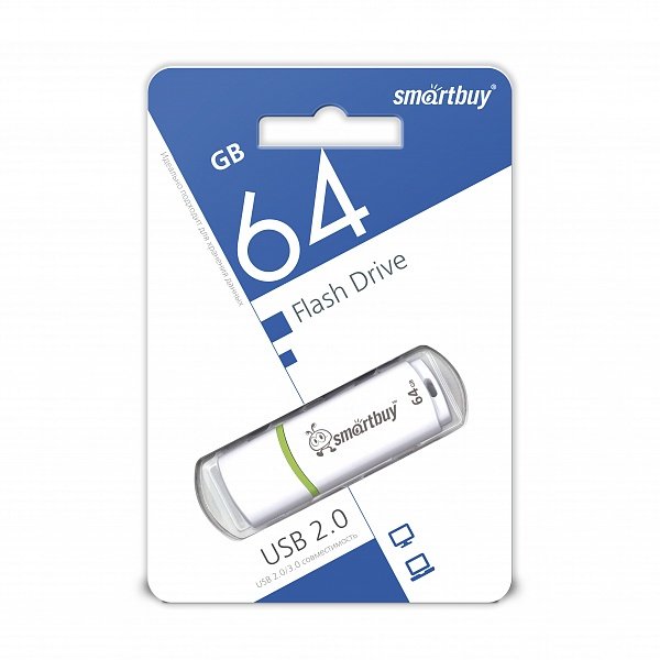 SmartBuy USB 64GB Crown White
