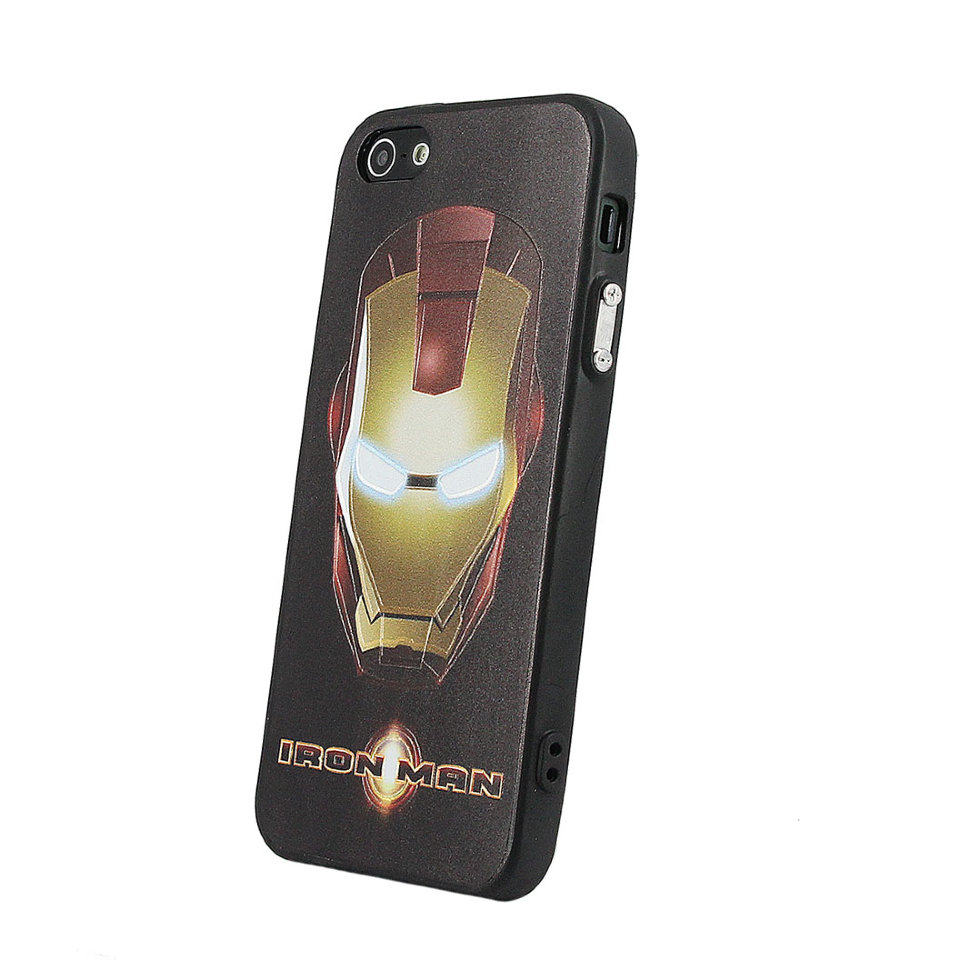 Накладка Fashion iPhone 5 (001) Железный Человек