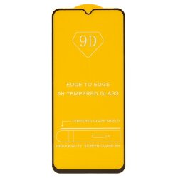 Стекло 9D "Full glue" для Tecno Spark 9 Pro Plus, тех.упаковка (желтая подложка)