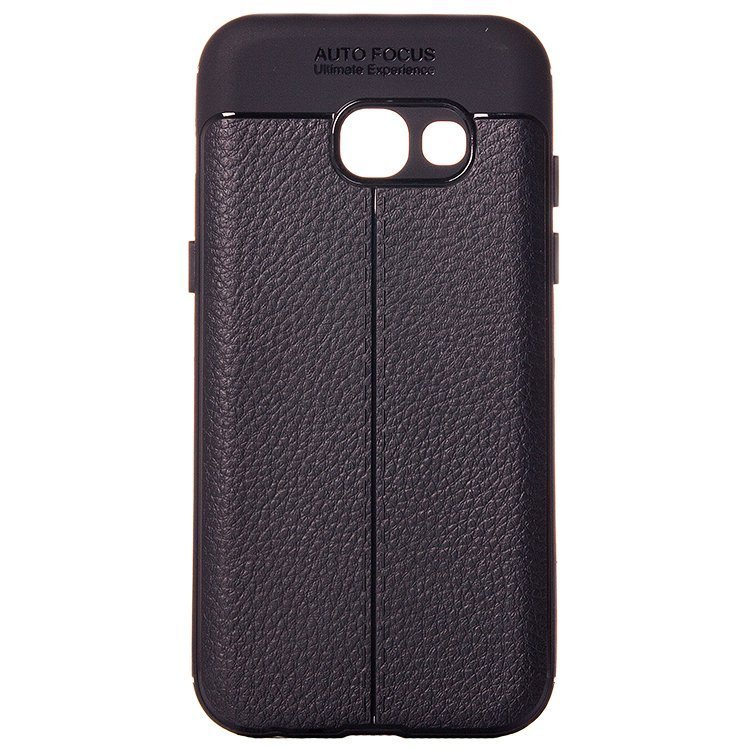Накладка The Ultimate experience Leather Samsung A320 Galaxy A3 2017 черная