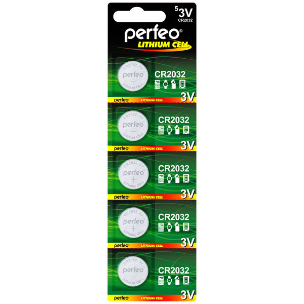 Perfeo CR2032 5BL