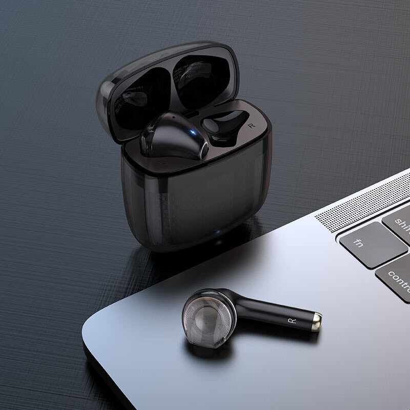 Наушники Bluetooth HOCO EW15 Clear Explore TWS, черные
