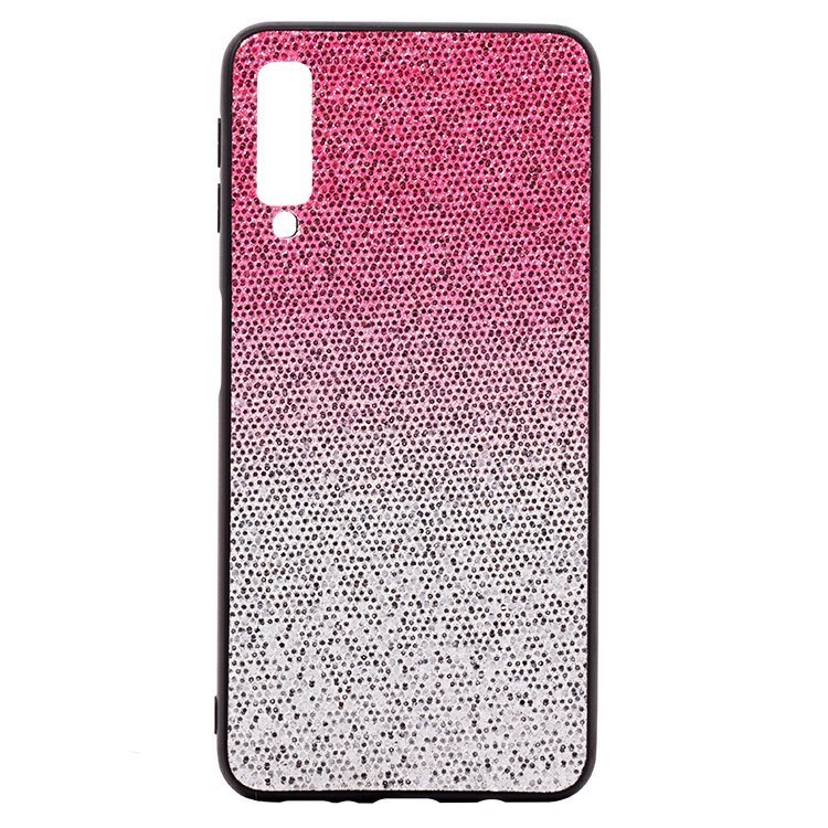 Накладка SC126 Samsung A750 Galaxy A7 2018 (003) градиент розовая