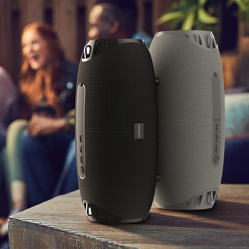 Колонка Bluetooth BOROFONE BR12 Amplio, серая