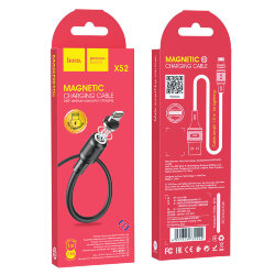 USB кабель на iPhone 5 HOCO X52 Sereno Magnetic, черный